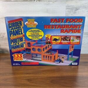 Irwin GirderPanel Building System Fast Food Restaurant building set Sealed 1990s